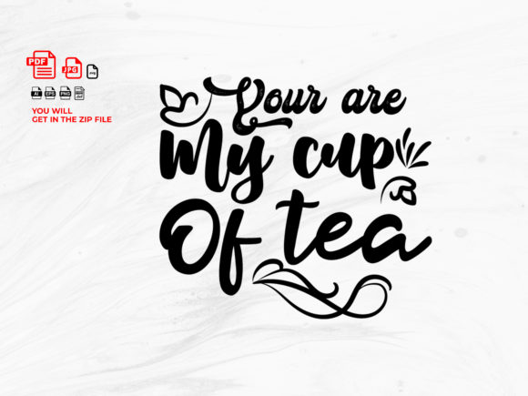 About Love Tea SVG