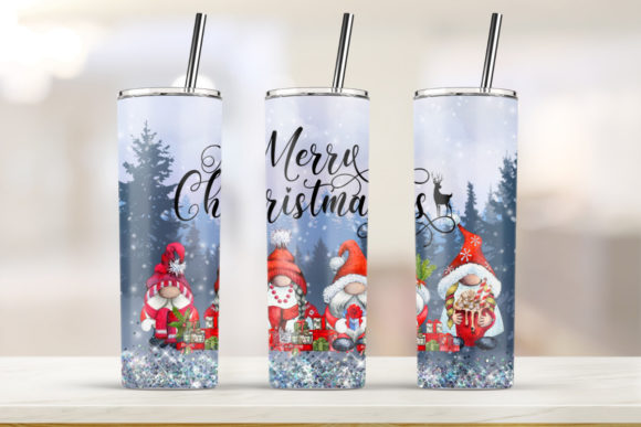 Christmas Tumbler 20oz Skinny Tumbler