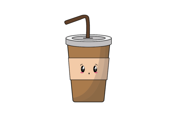 Kawaii Cute Drink Cup Chocolate