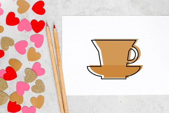 Kitchenware Illustration - Coffee Cup