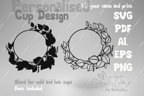 Personalized Starbucks SVG Design